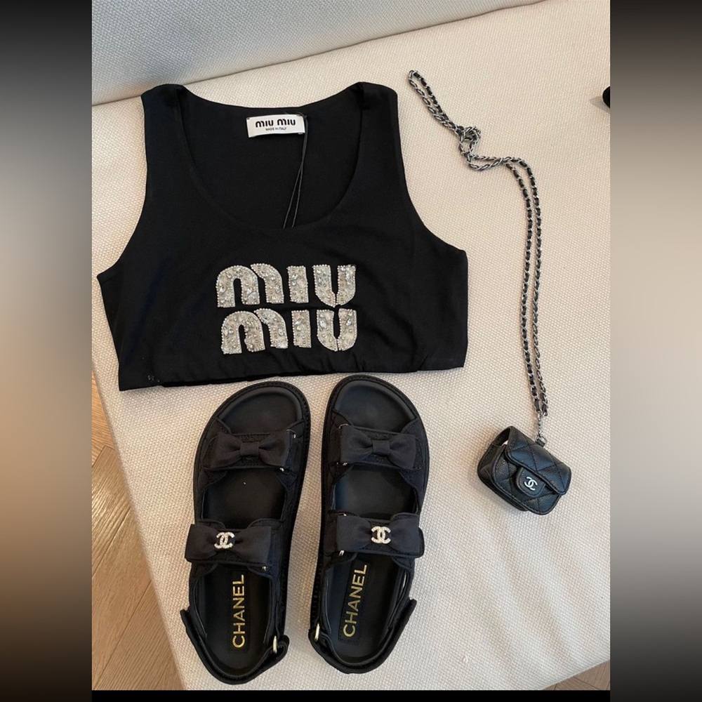 Miu Miu crop top Sz Xs